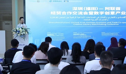 創意出海 文化遠航 深圳(福田)-阿聯酋經貿合作交流會暨數字創意產業對接會成功舉辦